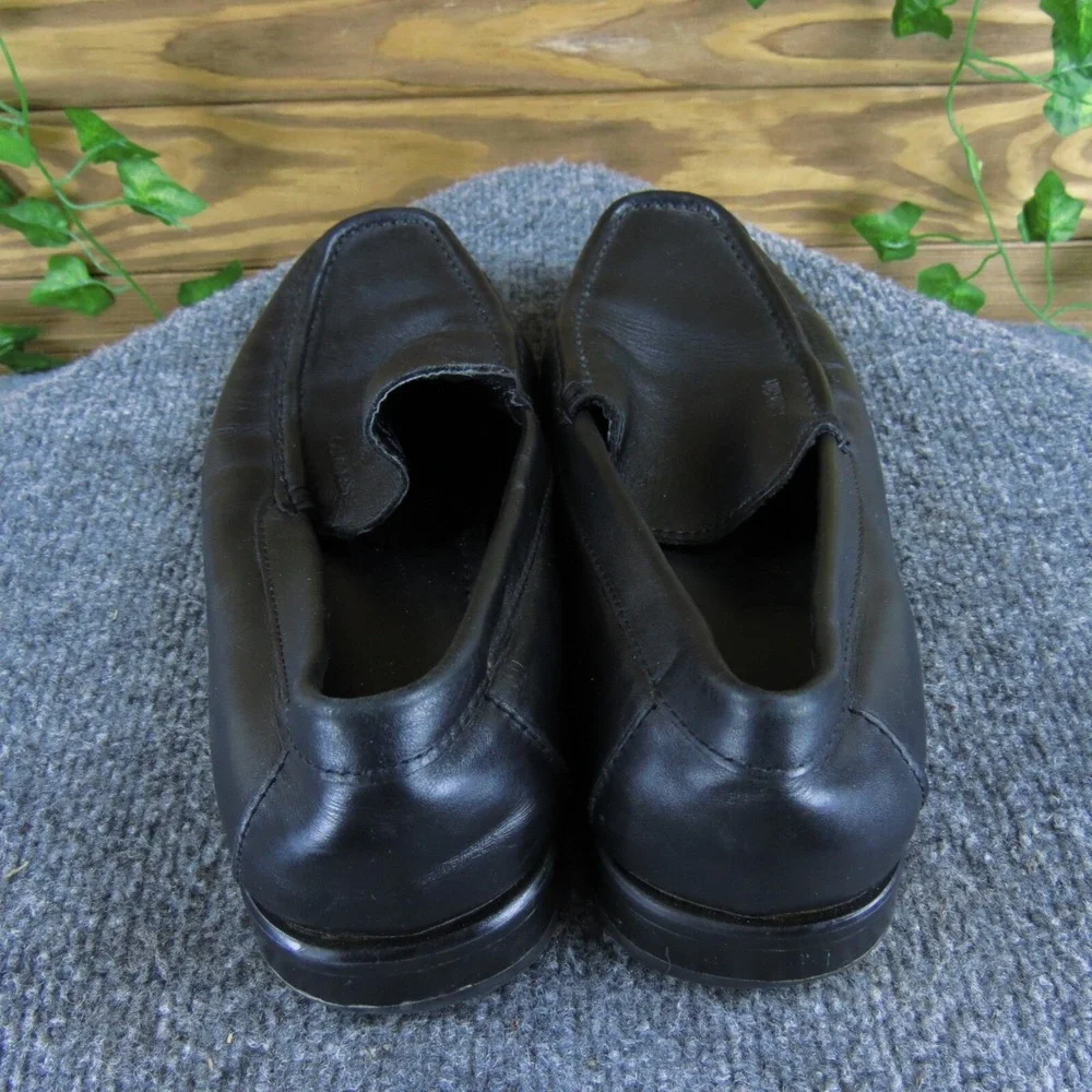 Calvin Klein Neil Leather Loafers Dress Shoes‎ Slip On Black Size 8M